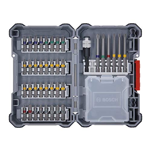 Bosch Professional 18V System Taladro percutor a batería GSB 18V-21 (incl. batería de 2x2,0 Ah, juego de accesorios de 40 piezas, en L-BOXX 136) - Amazon Edición