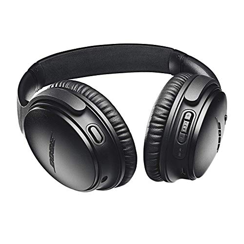 Bose QuietComfort 35 II - Auriculares inalámbricos (Bluetooth, cancelación de ruido) con Alexa integrada, Negro