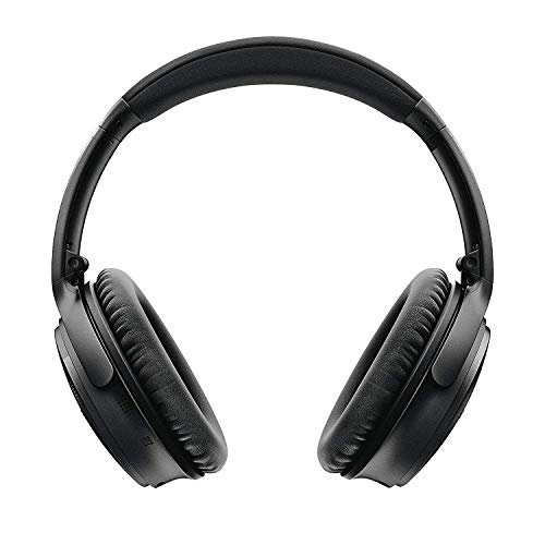 Bose QuietComfort 35 II - Auriculares inalámbricos (Bluetooth, cancelación de ruido) con Alexa integrada, Negro