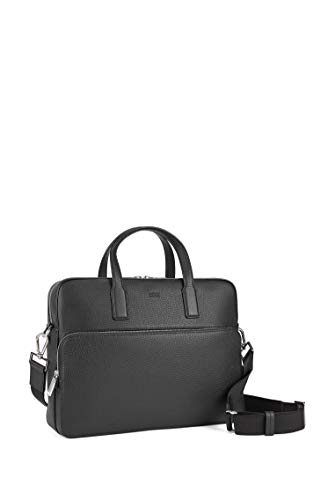 BOSS - Crosstown_s Doc Case, Bolsas para portátil Hombre, Negro (Black), 8.5x30x38 cm (B x H T)