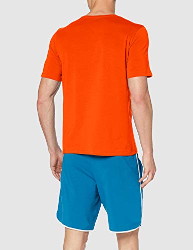 BOSS Mix&Match T-Shirt Rundhals Camiseta, Naranja (Dark Orange 802), Large para Hombre