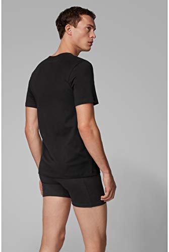 BOSS T-Shirt RN 3p Co Camiseta para Hombre, Azul (Open Blue 497), Medium, pack de 3 BOSS T-Shirt RN 3p Co Camiseta para Hombre, Azul (Open Blue 497), Medium, pack de 3
