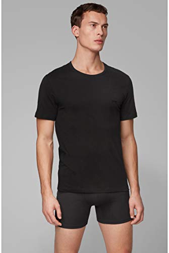 BOSS T-Shirt RN 3p Co Camiseta para Hombre, Azul (Open Blue 497), Medium, pack de 3 BOSS T-Shirt RN 3p Co Camiseta para Hombre, Azul (Open Blue 497), Medium, pack de 3