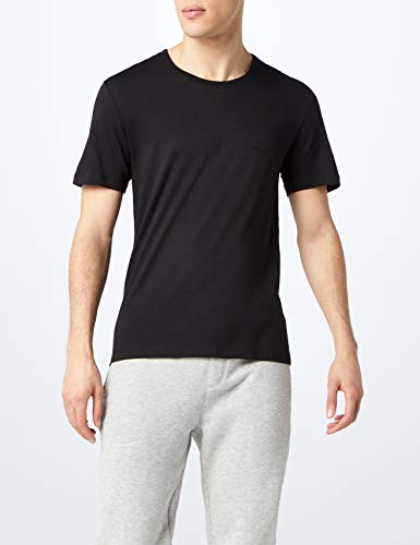 BOSS T-Shirt RN 3p Co Camiseta para Hombre, Negro (Black), Large, pack de 3