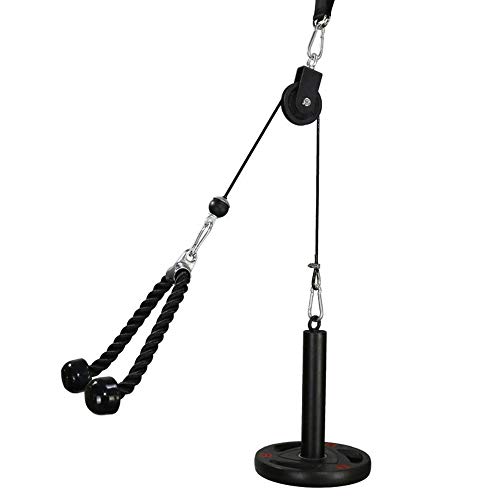 Bostar Polea Gimnasio, Maquina Fitness para Casa, Maquina de Musculacion Entrenamiento de Fuerza del Brazo, Ejercicio Casa, Antebrazos Gimnasio, Cuerda Triceps con Accesorios Entrenamiento Bostar Polea Gimnasio, Maquina Fitness para Casa, Maquina de Musculacion Entrenamiento de Fuerza del Brazo, Ejercicio Casa, Antebrazos Gimnasio, Cuerda Triceps con Accesorios Entrenamiento