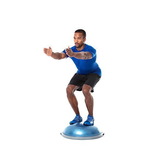 Bosu ORIGINAL PRO - Accesorio para entrenar el equilibrio, color azul, diametro 65 cm