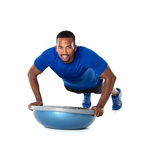 Bosu ORIGINAL PRO - Accesorio para entrenar el equilibrio, color azul, diametro 65 cm
