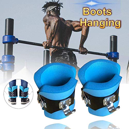 Botas de Gravedad de inversión, Botas de Gravedad de Tobillo de inversión Terapia Gimnasio Fitness Colgar Columna Vertebral Equipo Entrenamiento Deportivo con Clips de Bloqueo Seguros Botas de Gravedad de inversión, Botas de Gravedad de Tobillo de inversión Terapia Gimnasio Fitness Colgar Columna Vertebral Equipo Entrenamiento Deportivo con Clips de Bloqueo Seguros