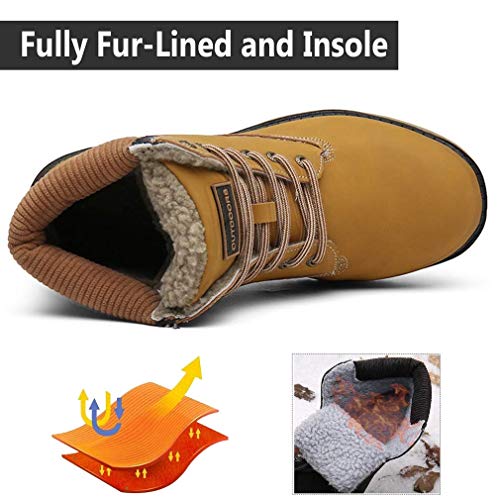 Botas de Nieve Hombre Mujer Cálido Botines Planas Invierno Impermeables Zapatos Senderismo Zapatillas Deportes Trekking Confortables Sneakers Botas de Nieve Hombre Mujer Cálido Botines Planas Invierno Impermeables Zapatos Senderismo Zapatillas Deportes Trekking Confortables Sneakers
