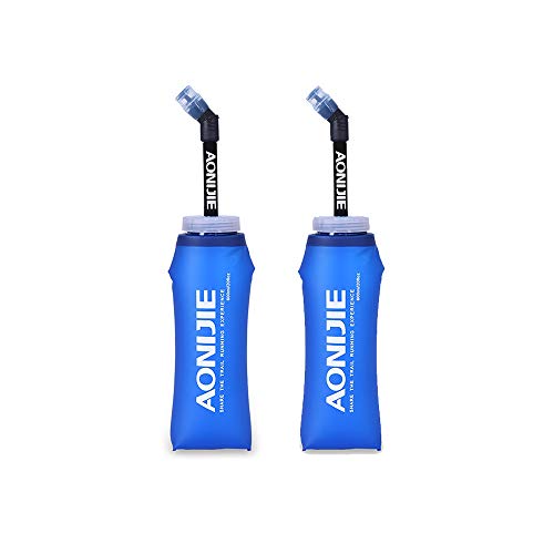 Botella blanda comprimible Docooler con pajita, sin BPA, para corredores, 600ML(1PCS), 600 ml Botella blanda comprimible Docooler con pajita, sin BPA, para corredores, 600ML(1PCS), 600 ml