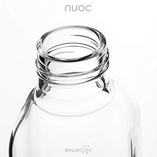 Botella de Agua Cristal | 500 ml. | Botella de Agua Reutilizable | Botella de Cristal con Funda de Silicona. Bebidas frías y Calientes, sin BPA, ecológica y Ligera. Deporte, Oficina, Yoga, Gimnasio Botella de Agua Cristal | 500 ml. | Botella de Agua Reutilizable | Botella de Cristal con Funda de Silicona. Bebidas frías y Calientes, sin BPA, ecológica y Ligera. Deporte, Oficina, Yoga, Gimnasio