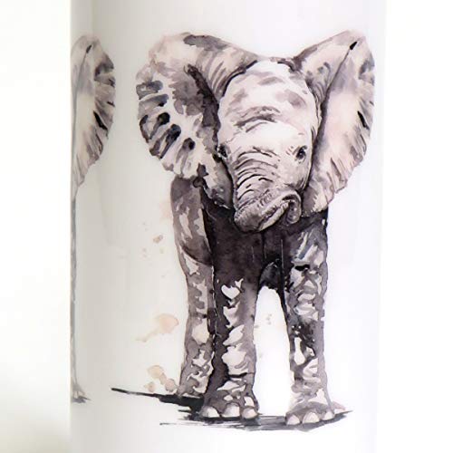 Botella de agua de cobre puro estilo pureza, tamaño grande de 750 ml, uso diario para deporte, yoga y en casa (bebé elefante) Botella de agua de cobre puro estilo pureza, tamaño grande de 750 ml, uso diario para deporte, yoga y en casa (bebé elefante)