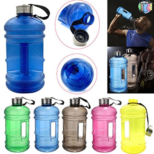 Botella de Agua Deportiva de Gusspower, (3.8 litros) sin BPA y DEHP, Ideal para Gimnasio, Correr, Aire Libre, Ciclismo y Acampar