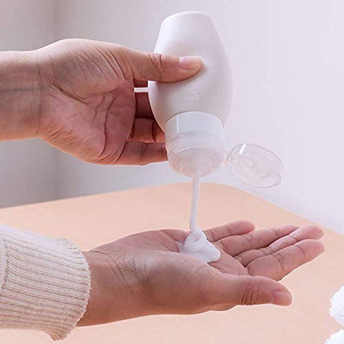 Botes Viaje, Uervoton Botellas de Viaje de Silicona Kit de Viaje, Portátiles a Prueba de Fugas para Recipientes Rellenables Botellas de Viaje, 6 Unidades 90ml Kit Viaje Avion Botes Viaje, Uervoton Botellas de Viaje de Silicona Kit de Viaje, Portátiles a Prueba de Fugas para Recipientes Rellenables Botellas de Viaje, 6 Unidades 90ml Kit Viaje Avion