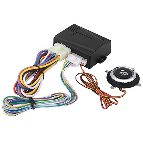 Botón de Arranque del Motor de Automóvil, Motor de Automóvil Universal de 12 V Presiona el Botón de Parada de Arranque para Encender el Arrancador Remoto Botón de Arranque del Motor de Automóvil, Motor de Automóvil Universal de 12 V Presiona el Botón de Parada de Arranque para Encender el Arrancador Remoto