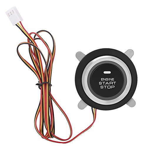 Botón de Arranque del Motor de Automóvil, Motor de Automóvil Universal de 12 V Presiona el Botón de Parada de Arranque para Encender el Arrancador Remoto Botón de Arranque del Motor de Automóvil, Motor de Automóvil Universal de 12 V Presiona el Botón de Parada de Arranque para Encender el Arrancador Remoto