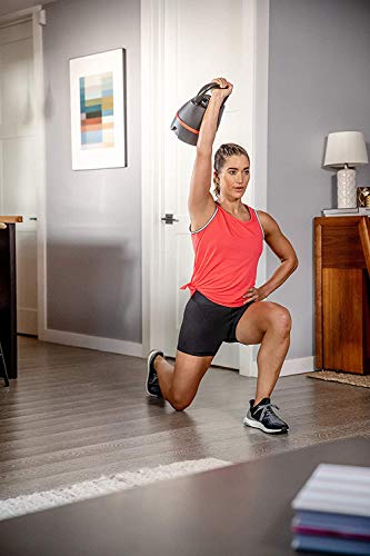 Bowflex SelectTech 3.5-18 kg Kettlebell, Unisex-Adult, Negro/Rojo, Taglia Unica Bowflex SelectTech 3.5-18 kg Kettlebell, Unisex-Adult, Negro/Rojo, Taglia Unica