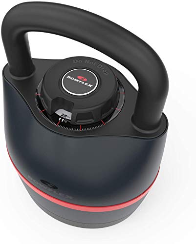 Bowflex SelectTech 3.5-18 kg Kettlebell, Unisex-Adult, Negro/Rojo, Taglia Unica Bowflex SelectTech 3.5-18 kg Kettlebell, Unisex-Adult, Negro/Rojo, Taglia Unica