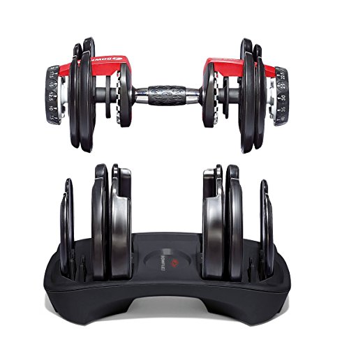 Bowflex SelectTech 552i macuerna 2-24 kg (1 mancuerna) Ajustables para Hogar, Adultos Unisex, Rojo, Negro, Gris, Talla Única Bowflex SelectTech 552i macuerna 2-24 kg (1 mancuerna) Ajustables para Hogar, Adultos Unisex, Rojo, Negro, Gris, Talla Única
