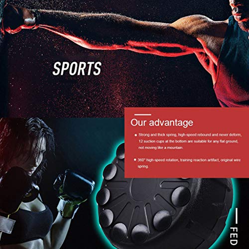 Boxeo Material de Gimnasio Cobra Bag Reflex Ball Cobra Bag Speed Bags Objetivo Giratorio Alta Velocidad, Altura Ajustable 140~180cm (Color : Black, Size : 50 * 50 * 180cm) Boxeo Material de Gimnasio Cobra Bag Reflex Ball Cobra Bag Speed Bags Objetivo Giratorio Alta Velocidad, Altura Ajustable 140~180cm (Color : Black, Size : 50 * 50 * 180cm)
