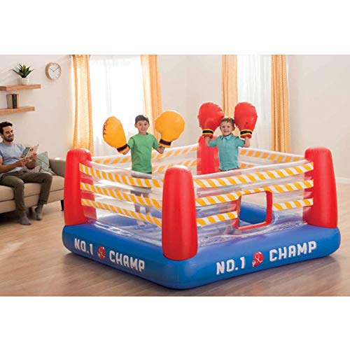 Boxing Ring Juguetes Inflables para Niños, Trampolín Infantil Respetuoso con el Medio Ambiente, Al Aire Libre en Interiores Boxing Ring Juguetes Inflables para Niños, Trampolín Infantil Respetuoso con el Medio Ambiente, Al Aire Libre en Interiores