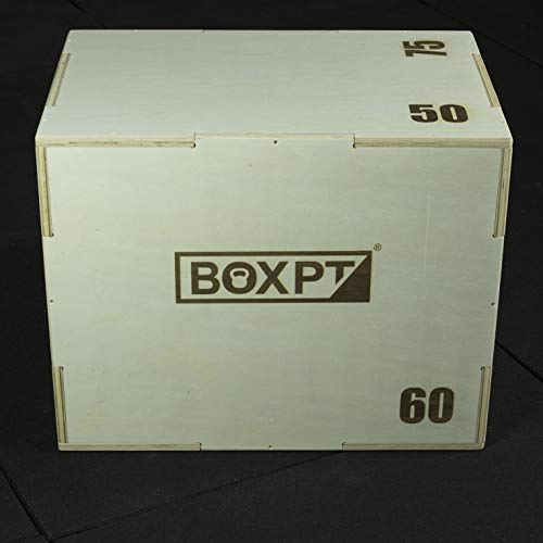 BOXPT equipment CAJÓN PLIOMÉTRICO 50/60/75CM, marrón