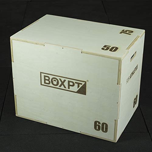 BOXPT equipment CAJÓN PLIOMÉTRICO 50/60/75CM, marrón BOXPT equipment CAJÓN PLIOMÉTRICO 50/60/75CM, marrón