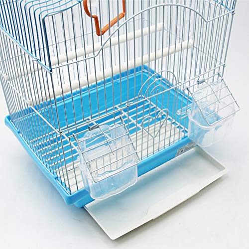 BPS Jaula para Pájaro Pajarera Periquito Canarios con Comedero Bebedero Saltado Perchas para Descanso 30x23x39 cm Color al Azar BPS-1187 BPS Jaula para Pájaro Pajarera Periquito Canarios con Comedero Bebedero Saltado Perchas para Descanso 30x23x39 cm Color al Azar BPS-1187
