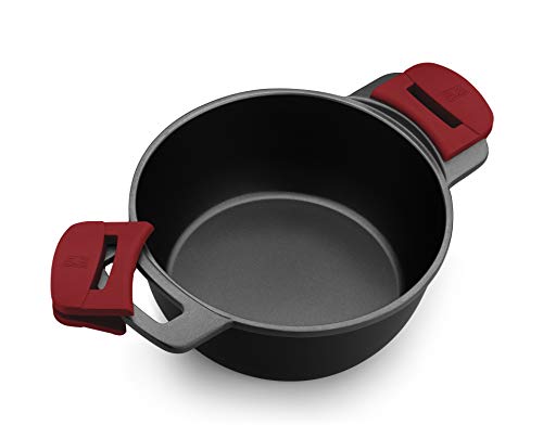 BRA Premiere - Batería 5 piezas de aluminio fundido con antiadherente, apta para todo tipo de cocinas Incluso inducción BRA Premiere - Batería 5 piezas de aluminio fundido con antiadherente, apta para todo tipo de cocinas Incluso inducción