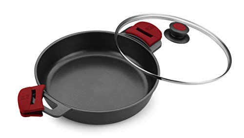 BRA Premiere - Batería 5 piezas de aluminio fundido con antiadherente, apta para todo tipo de cocinas Incluso inducción BRA Premiere - Batería 5 piezas de aluminio fundido con antiadherente, apta para todo tipo de cocinas Incluso inducción