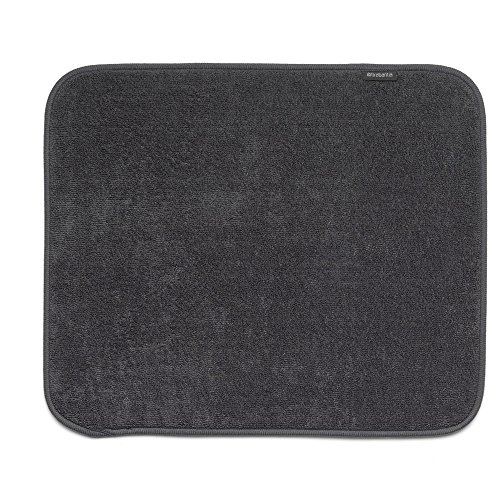Brabantia Bayeta Escurreplatos de Microfibra, Gris Oscuro, 47 X 40 X 1 cm Brabantia Bayeta Escurreplatos de Microfibra, Gris Oscuro, 47 X 40 X 1 cm