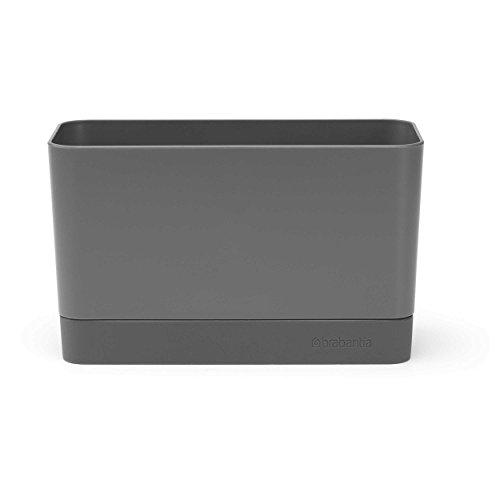 Brabantia Organizador de Fregadero, Gris Oscuro, 8,5 x 19 x 11.5 cm Brabantia Organizador de Fregadero, Gris Oscuro, 8,5 x 19 x 11.5 cm
