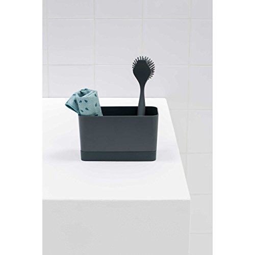 Brabantia Organizador de Fregadero, Gris Oscuro, 8,5 x 19 x 11.5 cm Brabantia Organizador de Fregadero, Gris Oscuro, 8,5 x 19 x 11.5 cm