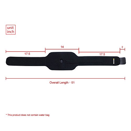 Bracoo IA80 I Bolsa para Tratamiento de Frío y Calor con Banda de Neopreno SIN Látex. Alivio Dolor Crónico o Puntual en Hombro, Abdominales. Ideal recuperación lesión deportiva o dolor menstrual Bracoo IA80 I Bolsa para Tratamiento de Frío y Calor con Banda de Neopreno SIN Látex. Alivio Dolor Crónico o Puntual en Hombro, Abdominales. Ideal recuperación lesión deportiva o dolor menstrual
