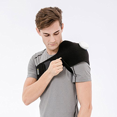 Bracoo IA80 I Bolsa para Tratamiento de Frío y Calor con Banda de Neopreno SIN Látex. Alivio Dolor Crónico o Puntual en Hombro, Abdominales. Ideal recuperación lesión deportiva o dolor menstrual Bracoo IA80 I Bolsa para Tratamiento de Frío y Calor con Banda de Neopreno SIN Látex. Alivio Dolor Crónico o Puntual en Hombro, Abdominales. Ideal recuperación lesión deportiva o dolor menstrual