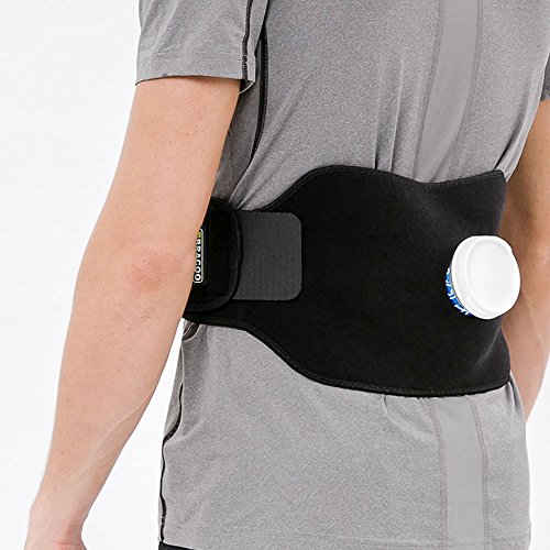 Bracoo IA80 I Bolsa para Tratamiento de Frío y Calor con Banda de Neopreno SIN Látex. Alivio Dolor Crónico o Puntual en Hombro, Abdominales. Ideal recuperación lesión deportiva o dolor menstrual