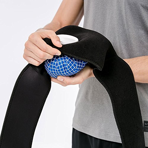 Bracoo IA80 I Bolsa para Tratamiento de Frío y Calor con Banda de Neopreno SIN Látex. Alivio Dolor Crónico o Puntual en Hombro, Abdominales. Ideal recuperación lesión deportiva o dolor menstrual