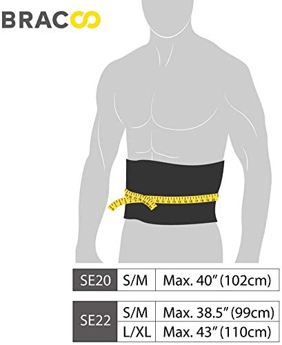 Bracoo SE20 I Cinturón Adelgazante con Efecto Sauna. Acelera la Quema de Calorías Durante Sesiones de Ejercicio. para Vientre Plano Unisex. Talla Única Bracoo SE20 I Cinturón Adelgazante con Efecto Sauna. Acelera la Quema de Calorías Durante Sesiones de Ejercicio. para Vientre Plano Unisex. Talla Única