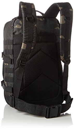 Brandit US Cooper - Mochila, Unisex adulto, 8008, Camuflaje negro., 40