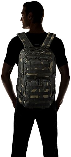 Brandit US Cooper - Mochila, Unisex adulto, 8008, Camuflaje negro., 40