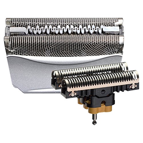 Braun Recambio de la afeitadora eléctrica 51S, compatible con las maquinillas de afeitar Serie 5 (generación anterior), plateado Braun Recambio de la afeitadora eléctrica 51S, compatible con las maquinillas de afeitar Serie 5 (generación anterior), plateado