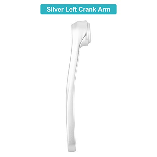 Brazo de Manivela de Bicicleta, Brazo Izquierdo de Manivela de Bicicleta, Brazo de Manivela de Aleación de Aluminio, Brazo de Manivela de Repuesto Izquierdo, Orificio Cuadrado Horizontal, 170 mm Brazo de Manivela de Bicicleta, Brazo Izquierdo de Manivela de Bicicleta, Brazo de Manivela de Aleación de Aluminio, Brazo de Manivela de Repuesto Izquierdo, Orificio Cuadrado Horizontal, 170 mm