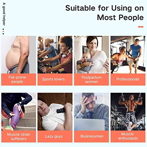 Breett Electroestimulador Muscular, Estimulador Abdominal,ABS Estimulador Muscular para Hombre/Mujer, Abdomen Brazo Piernas Glúteos, Almohadillas de Gel 16pcs (Negro) Breett Electroestimulador Muscular, Estimulador Abdominal,ABS Estimulador Muscular para Hombre/Mujer, Abdomen Brazo Piernas Glúteos, Almohadillas de Gel 16pcs (Negro)