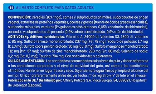 Brekkies Pienso para Gatos con Salmón Atún y Verdura - 4000 gr Brekkies Pienso para Gatos con Salmón Atún y Verdura - 4000 gr
