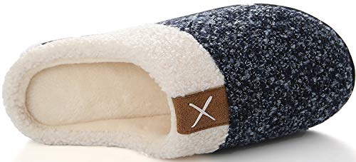 Brfash Zapatillas de Estar por Casa Hombre Invierno Memory Foam Pantuflas Suave Caliente Algodón Antideslizante Brfash Zapatillas de Estar por Casa Hombre Invierno Memory Foam Pantuflas Suave Caliente Algodón Antideslizante