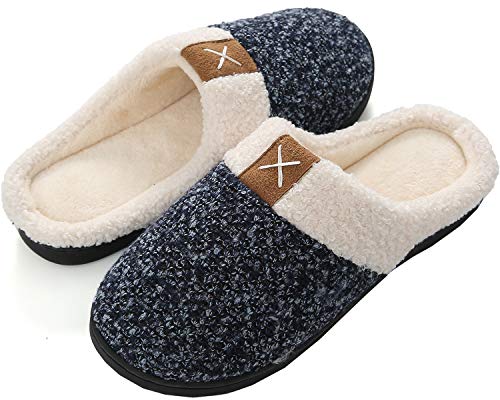 Brfash Zapatillas de Estar por Casa Hombre Invierno Memory Foam Pantuflas Suave Caliente Algodón Antideslizante Brfash Zapatillas de Estar por Casa Hombre Invierno Memory Foam Pantuflas Suave Caliente Algodón Antideslizante