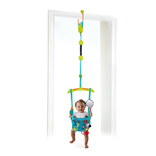 Bright Starts, Saltador para puertas Bounce'n Spring Deluxe con altura regulable y juguetes amovibles Bright Starts, Saltador para puertas Bounce'n Spring Deluxe con altura regulable y juguetes amovibles