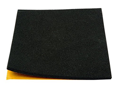 Brinox B78100N Antideslizante de caucho, Negro, 100 x 85 mm