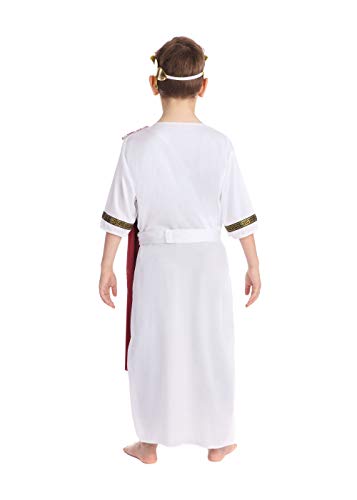 Bristol Novelty CC519 Traje Emperador Romano, Pequeño, 110 - 122 cm, Edad aprox 3 -5 años