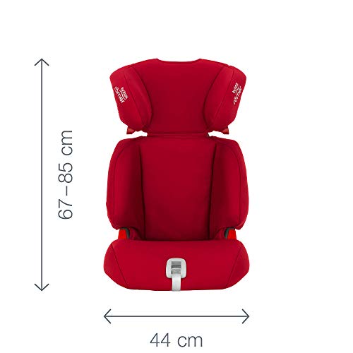 Britax Römer DISCOVERY SL - Silla de Coche 3,5 años - 12 años, 15 - 36 kg, Grupo 2/3, color Cosmos Black